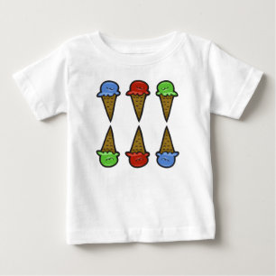 Ice Cream Cones Baby T-Shirt