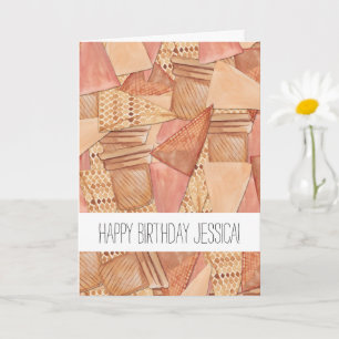 Ice Cream Cones Birthday Card