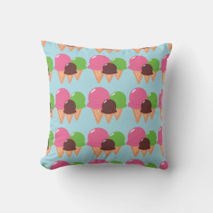 Ice Cream Cones Cushion