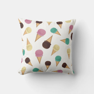 Ice cream cones cushion