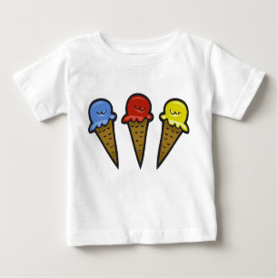 Ice Cream Cones No. 4 Baby T-Shirt