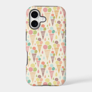 Ice cream cones pattern