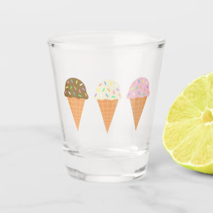 Ice Cream Cones Shot Glass