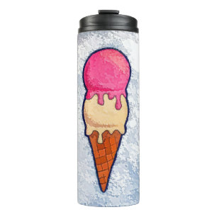 Ice Cream Cones Thermal Tumbler
