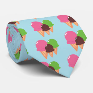 Ice Cream Cones Tie