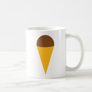 ice-cream cornet icon coffee mug