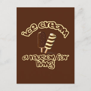Ice Cream custom postcard