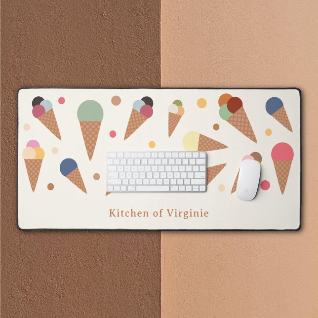 Ice Cream Desk Mat (Ice Cream Desk Mat)