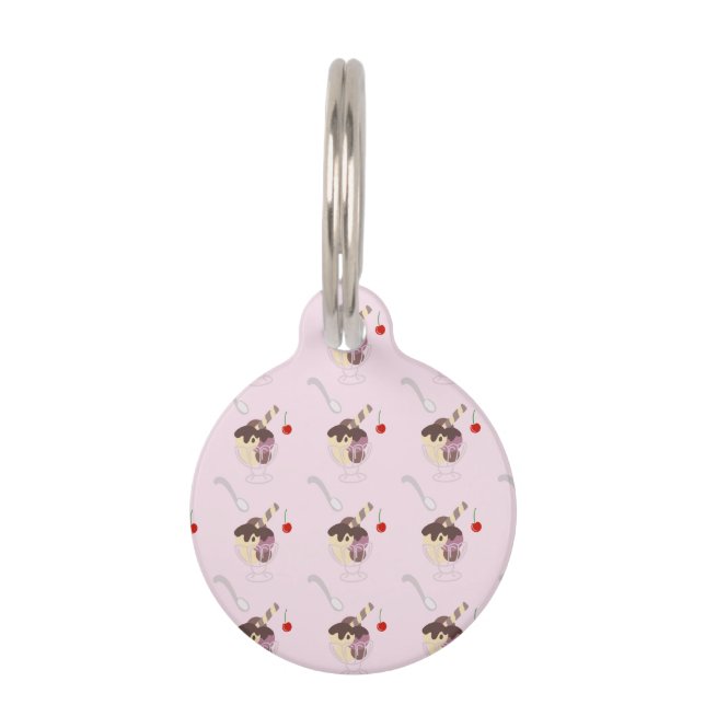 Ice Cream Dog Tag  (Front)
