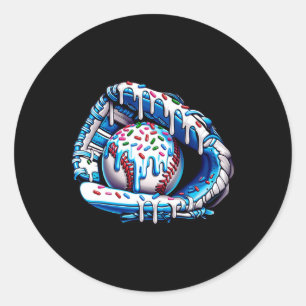 Ice Cream Drip Bysebyll Stuff Bysebyll Drip For Bo Classic Round Sticker