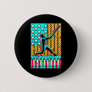 Ice Cream Drip Bysebyll Stuff Drip For Boys Americ 6 Cm Round Badge