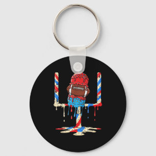 Ice Cream Drip Football Goalposts Football Drip Pa Key Ring