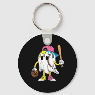 Ice Cream Drip Ghost Sell Spots Sell Drip Hallowee Key Ring