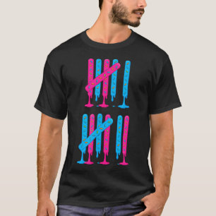 Ice Cream Drip Tally Marks 67 Meme Counting 6 7 Br T-Shirt