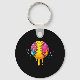 Ice Cream Drip With Sprinkles Softll Drip For Girl Key Ring