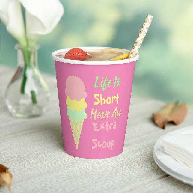 Ice Cream Extra Scoop Paper Cups (Insitu)