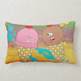 Ice Cream Fight Pillow