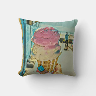 Ice cream flavour cushion
