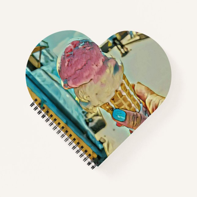 Ice cream flavour notebook (Front)