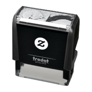 Ice cream flavour self-inking stamp