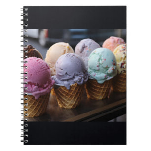 Ice Cream Flight Notebook