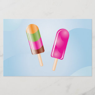 Ice cream flyer
