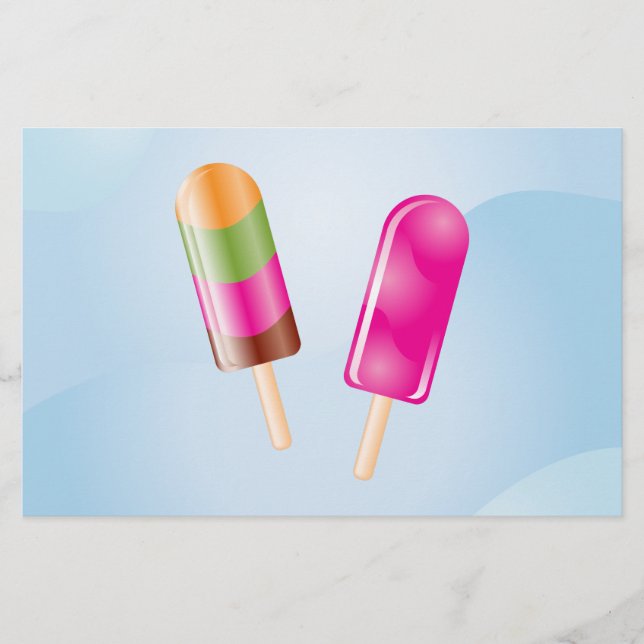 Ice cream flyer (Front)