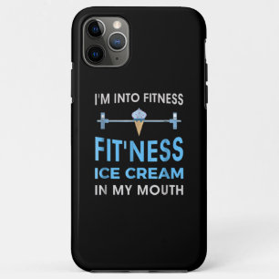 Ice Cream Foodie Ness Gym Gifts Men Women iPhone 11 Pro Max Case