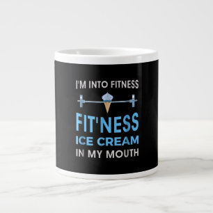 Ice Cream Foodie Ness Gym Gifts Men Women Large Coffee Mug