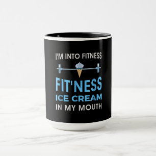 Ice Cream Foodie Ness Gym Gifts Men Women Mug
