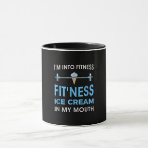 Ice Cream Foodie Ness Gym Gifts Men Women Mug