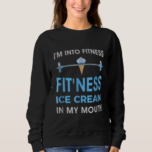 Ice Cream Foodie Ness Gym Gifts Men Women Sweatshirt