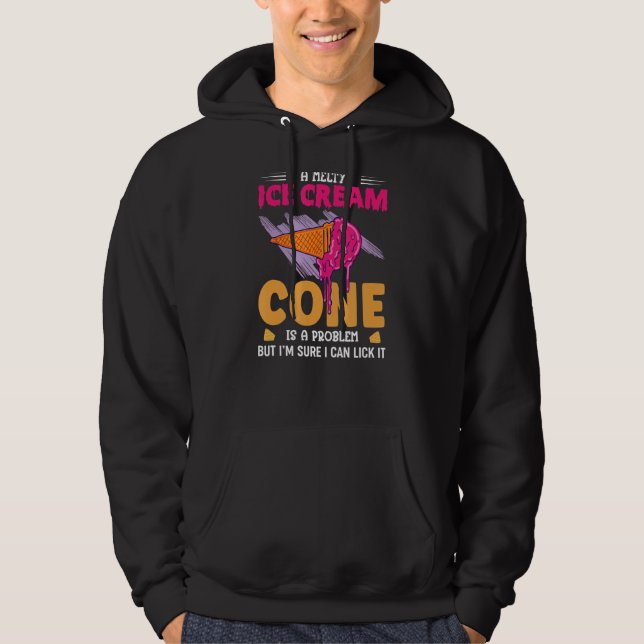 Ice Cream For Frozen Dessert Hoodie (Front)