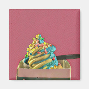 Ice cream for kids magnet