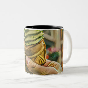 Ice cream for kids Two-Tone coffee mug