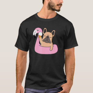 Ice Cream French Bulldog Frenchie Inner Tube T-Shirt