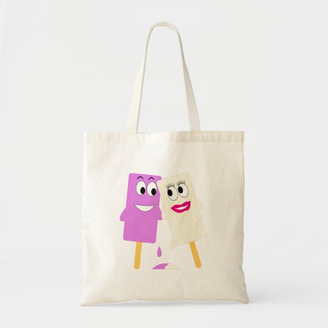 Ice Cream friends Tote Bag (Front)