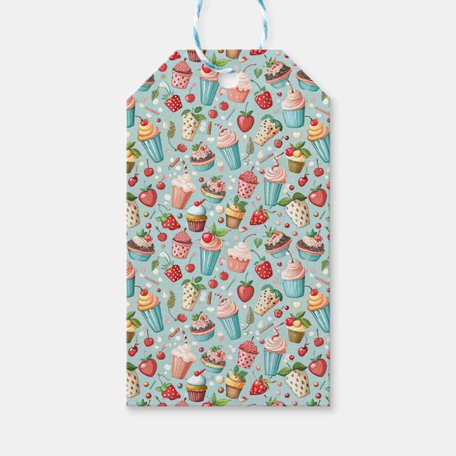 Ice Cream Fun Gift Tags (Front)