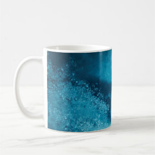 Ice cream glacier frozen cold ice coffee mug