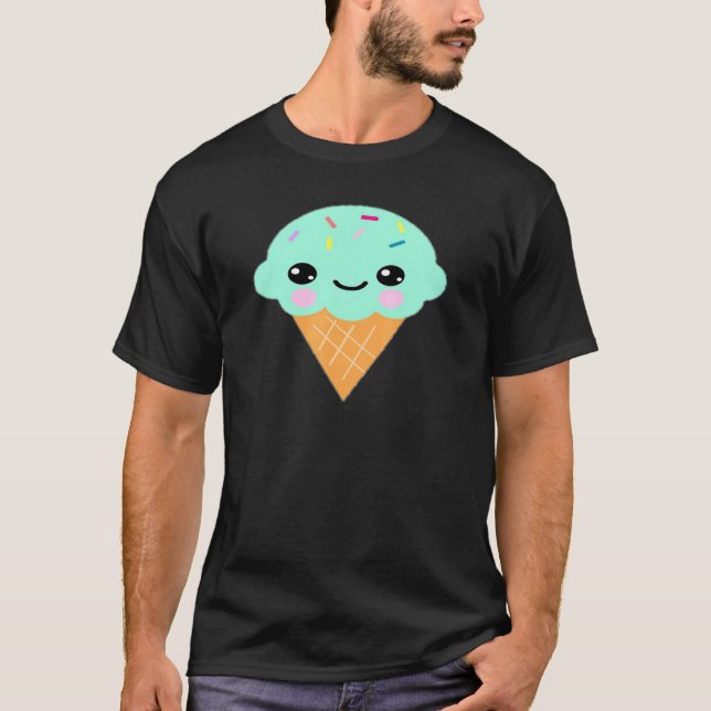 Ice Cream Good Mood For Men Women Youth 15 T-Shirt (Front)