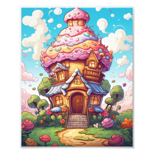 Ice Cream House Photo Print (Front)