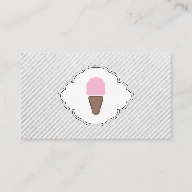Ice Cream Icon Loyalty Card (Front)