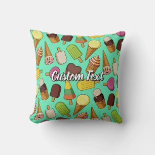 Ice Cream Icons Cushion