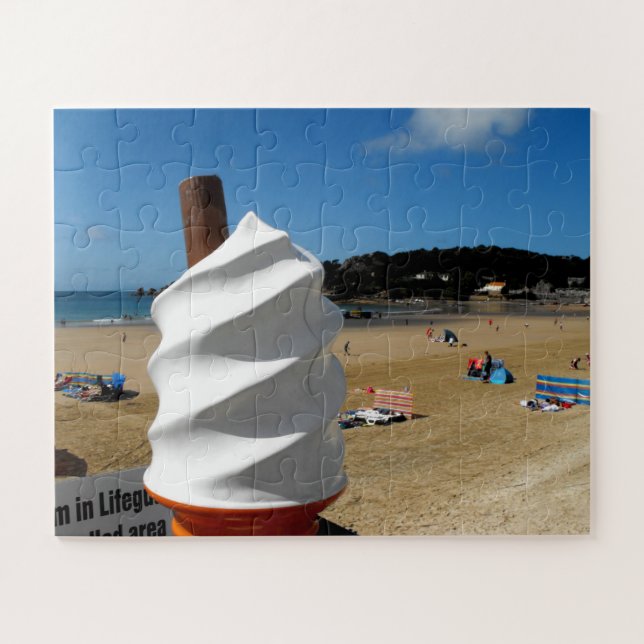 Ice cream jigsaw puzzle (Horizontal)