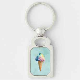 Ice Cream Key Ring