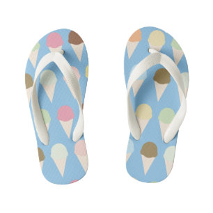 Ice Cream - Kid's Flip Flop