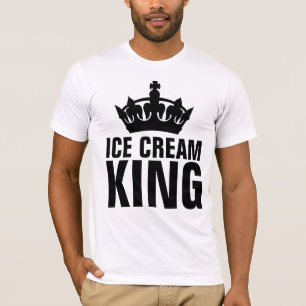 ICE CREAM KING mens dad T-SHIRT