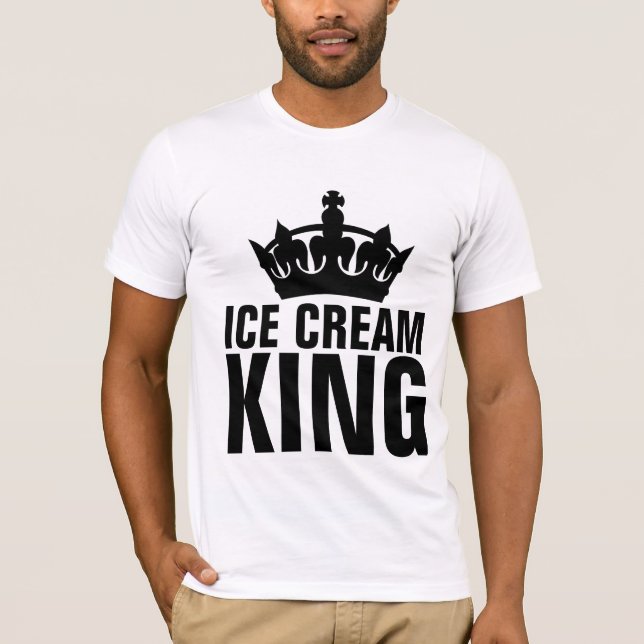 ICE CREAM KING T-SHIRTS (Front)