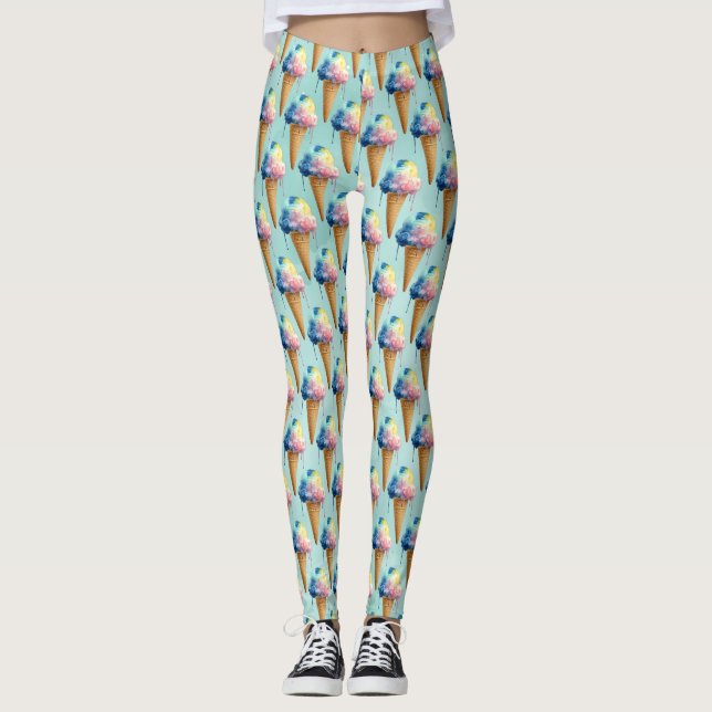 Ice Cream Leggings (Front)