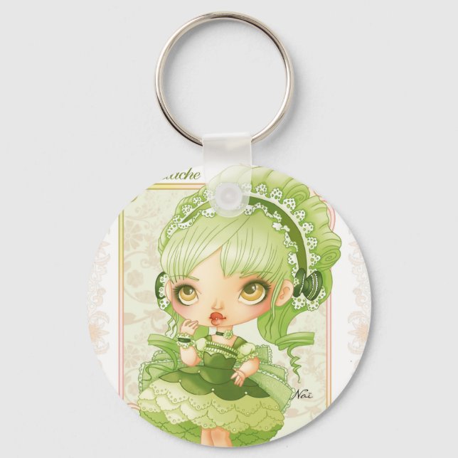 Ice Cream Lolita Pistache Key Ring (Front)